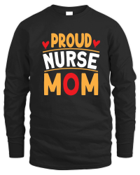 Product Mothers Day   Proud Nurse Mom Unisex Sweatshirt