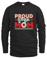 Product MothersMothers Day   Day   Proud Yoga Mom Unisex Sweatshirt