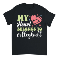 Product My heart belongs to volleyball 01 Unisex T-Shirt