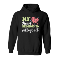 Product My heart belongs to volleyball 01 Hoodie