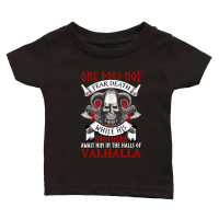Product One Does Not Fear Death While His Brothers Classic Baby Crewneck T-shirt