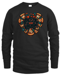 Product Pizza is my valentine Unisex Sweatshirt