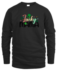 Product Retro Lucky Mama St.Patrick Design Unisex Sweatshirt