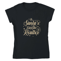 Product santas favorite realtor Classic Womens Crewneck T-shirt