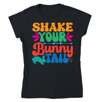 Product Shake Your Bunny Tail Classic Womens Crewneck T-shirt