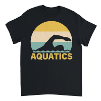 Product Sunset Aquatics Vintage Retro Unisex T-Shirt