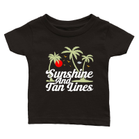Product sunshine and tan lines Classic Baby Crewneck T-shirt