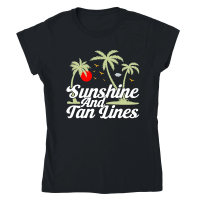 Product sunshine and tan lines Classic Womens Crewneck T-shirt