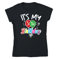 Product its my 3th birthday Classic Womens Crewneck T-shirt
