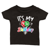 Product its my 9th birthday Classic Baby Crewneck T-shirt