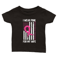 Product I wear pink for my wife Classic Baby Crewneck T-shirt