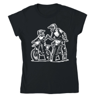 Product Motocross Father and Son Motocross Classic Womens Crewneck T-shirt