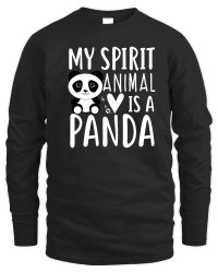 Product My Spirit Animal is a Panda Unisex Sweatshirt