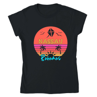 Product Nassau Bahamas Summer Classic Womens Crewneck T-shirt