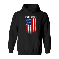 Product Patriot USA Flag white Hoodie