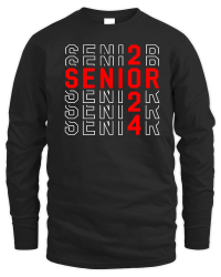 Product Senior 2024 Class of 2024 Back to School Unisex Sweatshirt