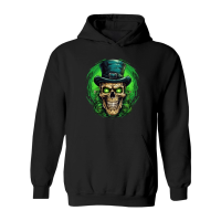 Product Skull Shamrock for St. Patricks Day4 Hoodie