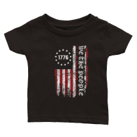 Product We the People 1776 American Flag Classic Baby Crewneck T-shirt
