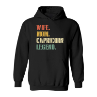 Product Wife Mom Capricorn Legend Zodiac Hoodie
