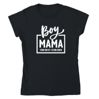 Product Boy Mama from Son Upto Son Down mother day  2 Classic Womens Crewneck T-shirt
