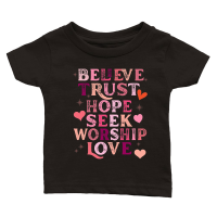 Product Christian Valentine Quote Classic Baby Crewneck T-shirt