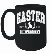 Product Easter University Bunny Varsity Mug