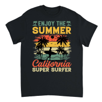 Product Enjoy The Summer California Super Surfer Unisex T-Shirt