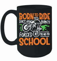 Product Forced to Go to School Motocross Mug