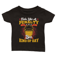 Product Funny Hockey Season Feels like a penalty box kind of day Classic Baby Crewneck T-shirt