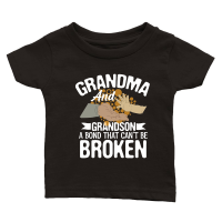 Product Grandma and Grandson a Bond That Can't be broken Classic Baby Crewneck T-shirt