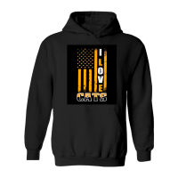 Product I love Cats USA Flag Hoodie