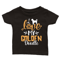 Product I Love My Golden Doodle Quote Classic Baby Crewneck T-shirt