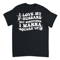 Product I Love My Husband 2 white Unisex T-Shirt