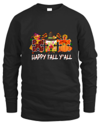 Product Thanksgiving   happy fall y'all Unisex Sweatshirt