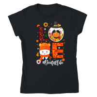Product Thanksgiving   love dentallife Classic Womens Crewneck T-shirt