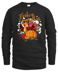 Product Thanksgiving   turkey pumpkin Unisex Sweatshirt
