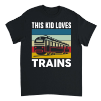 Product This Kid Loves Trains Unisex T-Shirt