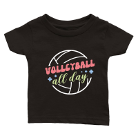 Product Volleyball all day 01 Classic Baby Crewneck T-shirt