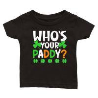 Product Whos St Patricks Day Classic Baby Crewneck T-shirt