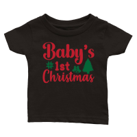Product baby s 1st christmas Classic Baby Crewneck T-shirt