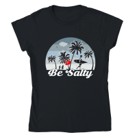 Product Be Salty Surfing Summer Classic Womens Crewneck T-shirt
