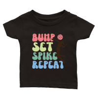 Product Bump Set Spike Repeat 01 Classic Baby Crewneck T-shirt