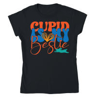 Product Cupid Is My Bestie Classic Womens Crewneck T-shirt