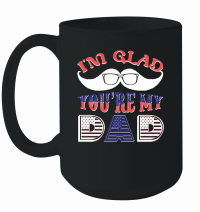 Product fathers day   I'm Glad You're My Dad Mug