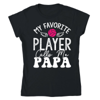 Product fathers day  My Favorite Player Calls Me Papa 01 Classic Womens Crewneck T-shirt