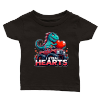 Product I Steal Hearts Dinosaur Valentine Classic Baby Crewneck T-shirt