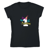 Product It is my 1ST Birthday Classic Womens Crewneck T-shirt