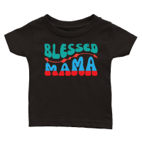 Product Mothers Day   Blessed Mama Classic Baby Crewneck T-shirt
