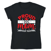 Product Mothers Day   Proud Dog Mom Classic Womens Crewneck T-shirt