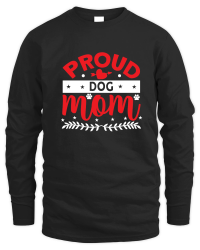 Product Mothers Day   Proud Dog Mom Unisex Sweatshirt
